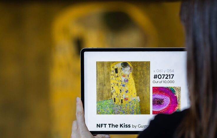  Last Chance to Register for NFTs of the digital “Kiss” by Gustav Klimt for Valentine’s Day