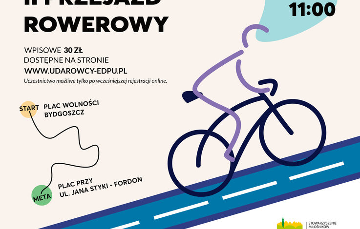  Udarowcy na rowerach – rekreacyjny przejazd rowerowy z okazji Europejskiego Dnia Profilaktyki Udarowej