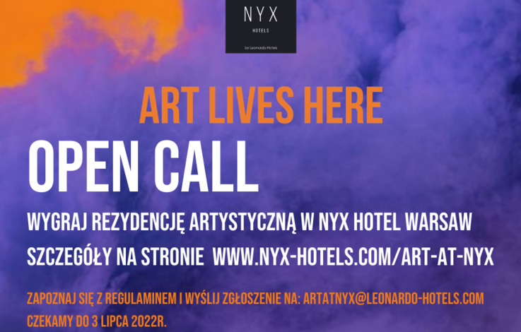  NYX Hotel Warsaw jeszcze szerzej otwiera swoje drzwi dla sztuki. Inauguracja projektu NYX Hotels – Art Lives Here