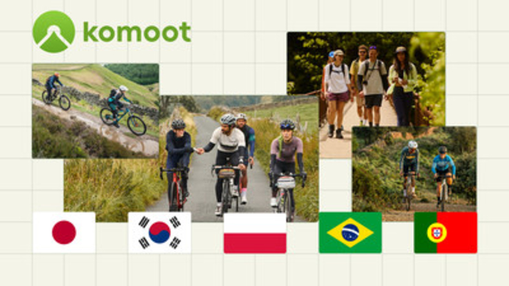  Komoot dodaje języki: japoński, koreański, polski oraz portugalski brazylijski i europejski poszerzając swoją ofertę dostępnych języków