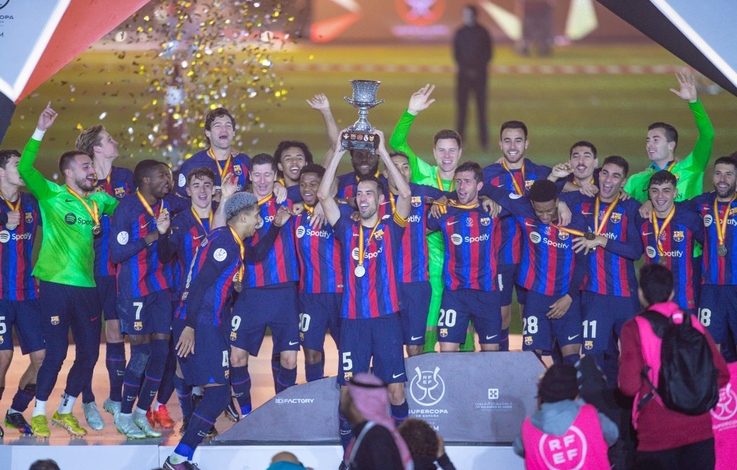  Barcelona zdobywa Superpuchar Hiszpanii w Rijadzie