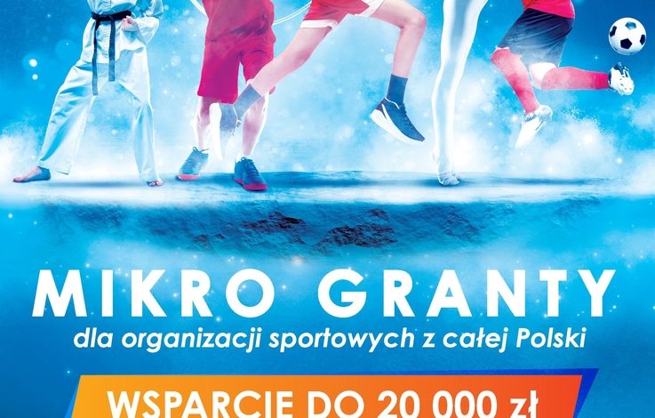  Finansowe wsparcie dla małych projektów sportowych – Program Mikro Granty startuje!