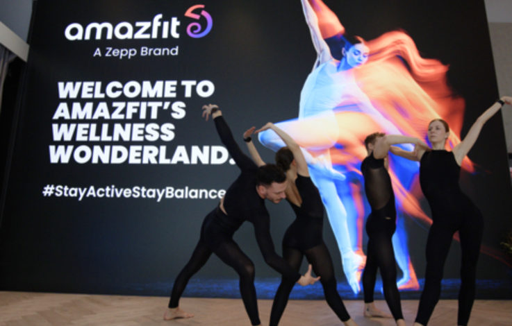  Amazfit i Siciliano Contemporary Ballet: Promuj zdrowie i dobre samopoczucie w czasie świąt!