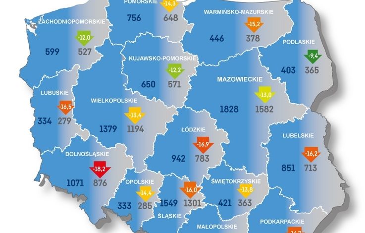  Białe plamy na samorządowej mapie Polski – gdzie w Polsce znikają apteki?